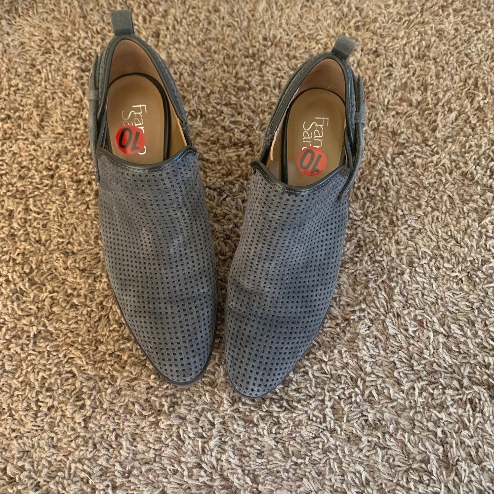 Grey booties
